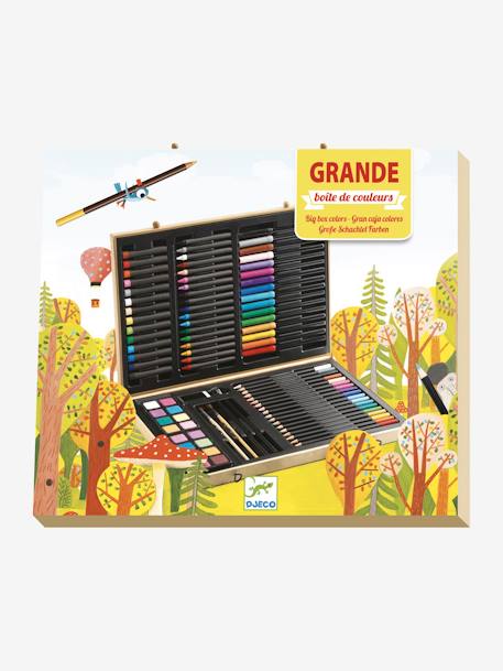 Grande caixa de pinturas, da DJECO multicolor 