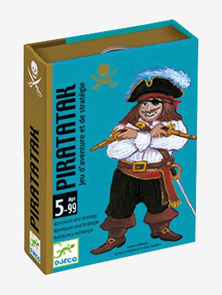 Jogo de cartas Piratak, da DJECO multicolor 