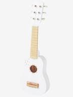 Guitarra Montessori em madeira FSC® bege+branco 