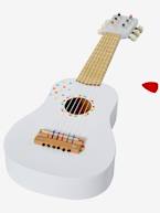 Guitarra Montessori em madeira FSC® bege+branco 