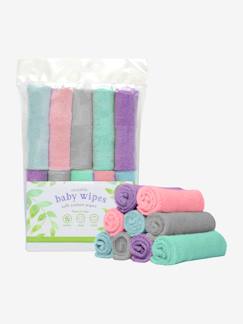 Puericultura-Higiene do bebé-O banho-Toalhetes laváveis para bebé (x10), BAMBINO MIO