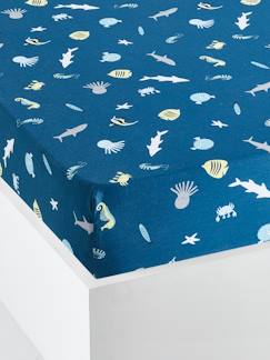 Têxtil-lar e Decoração-Lençol-capa para criança, tema Fundo do Mar