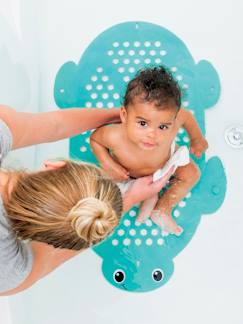 Puericultura-Higiene do bebé-O banho-Tapete de banho e de arrumação 2 em 1, INFANTINO