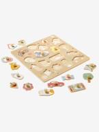 Puzzle de pinos, Happy, em madeira FSC® multicolor 