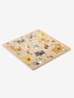 Puzzle com botões, Classe verte, em madeira FSC® multicolor 