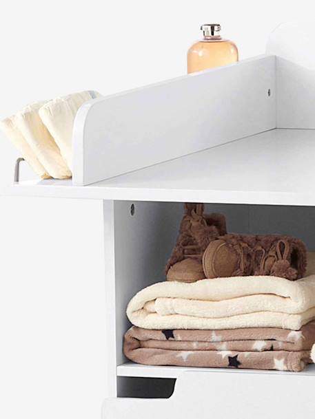 Móvel de mudas, tema Babyspace Branco 