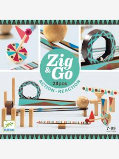 Toda a Seleção-Brinquedos-Jogos de imaginação-Jogos de construção-Zig & Go conjunto de 28 peças da DJECO