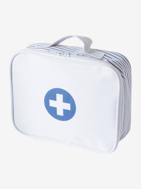 Conjunto de médico para boneca, em madeira branco 