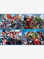 Lote de 4 puzzles progressivos de 50 a 150 peças Multi 4 Marvel® Os Vingadores, da EDUCA multicolor 