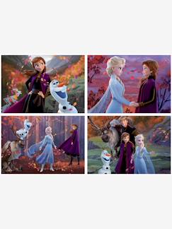 Brinquedos-Lote de 4 puzzles progressivos de 50 a 150 peças Disney® Frozen 2, da EDUCA
