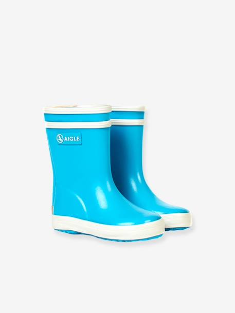 Galochas para bebé Baby Flac, da AIGLE® AZUL CLARO LISO+AZUL ESCURO LISO 