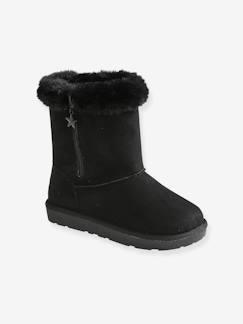 Calçado-Calçado menina (23-38)-Botins-Botas com pelo, para menina