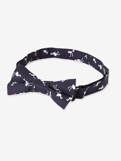 Laço papillon para menino AZUL ESCURO ESTAMPADO 