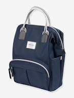 Mochila muda-fraldas Wellington, da BEABA AZUL ESCURO LISO+CINZENTO MEDIO LISO 