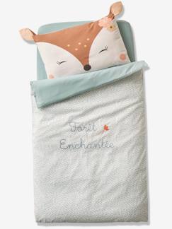 Têxtil-lar e Decoração-Roupa de cama bebé-Capas de edredon-Capa de edredon, para bebé, tema Floresta Encantada