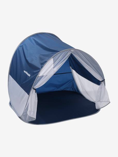 Tenda anti-UV ultraleve, da VERTBAUDET AZUL ESCURO LISO 