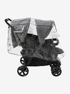 Proteção integral da chuva, para carrinho de bebé de gémeos, da Vertbaudet SEM COR 