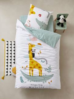 Natureza-Têxtil-lar e Decoração-Roupa de cama criança-Capas de edredon-Conjunto capa de edredon + fronha de almofada, tema Happy'ramide
