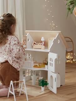 Brinquedos de madeira-Brinquedos-Jogos de imaginação-Casa dos amiguinhos + mobiliário