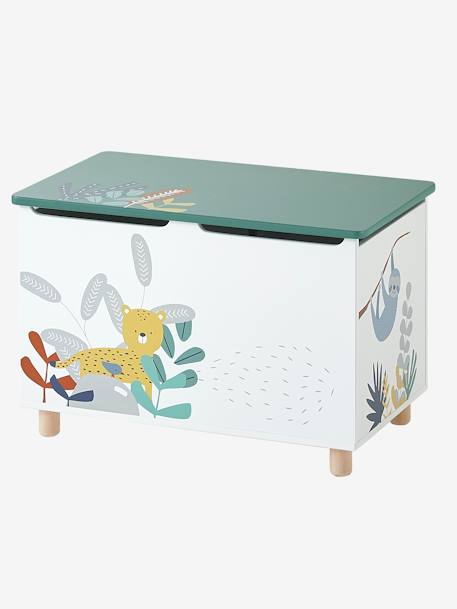 Arca de brinquedos, Selva BRANCO CLARO BICOLOR/MULTICOLO 