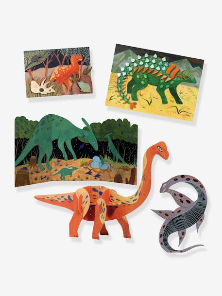 Descobrindo o Mundo dos Dinossauros: Desenhos para Colorir e