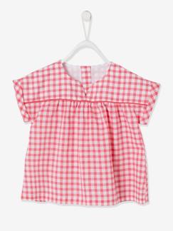 Bebé 0-36 meses-Blusa com estampado vegetal, para bebé menina