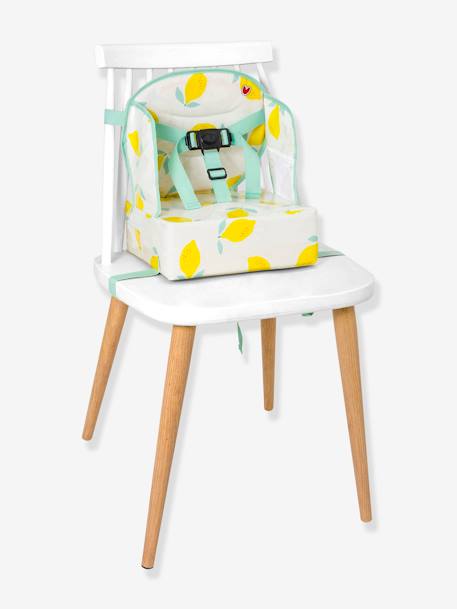 Assento elevatório para cadeira Easy up da BABY TO LOVE AMARELO MEDIO LISO COM MOTIVO+AZUL ESCURO AS RISCAS+CINZENTO CLARO ESTAMPADO 