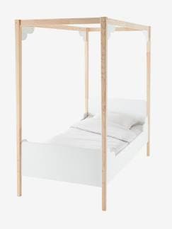 Quarto e Arrumação-Quarto-Cama com dossel, para criança, tema ROMANCE