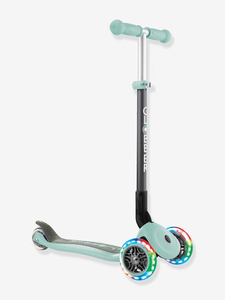 Trotinete evolutiva, 3 rodas, Primo Foldable Lights - GLOBBER verde-menta 