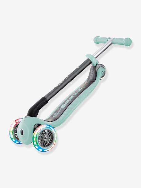 Trotinete evolutiva, 3 rodas, Primo Foldable Lights - GLOBBER verde-menta 