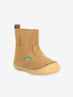 Calçado-Calçado bebé (17-26)-Bebé caminha menino (19-26)-Botas e galochas-Botas em pele para bebé, Socool Cho da KICKERS®, especial primeiros passos