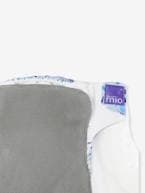 8 toalhetes protetores reutilizáveis BAMBINO MIO, em micropolar BRANCO CLARO BICOLOR/MULTICOLO 