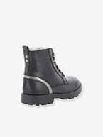 Botas para menina, Grooke da KICKERS® PRETO MEDIO LISO COM MOTIVO 