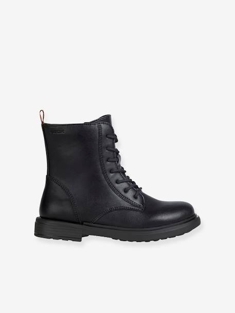 Botas para criança, J Éclair Girl D da GEOX® PRETO ESCURO LISO 