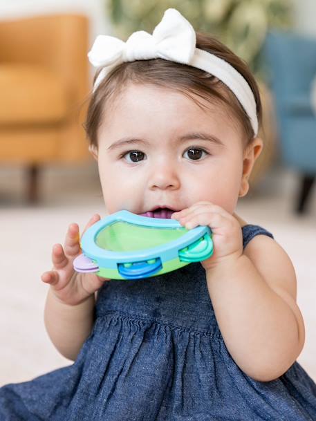 Conjunto musical com várias texturas, da INFANTINO multicolor 