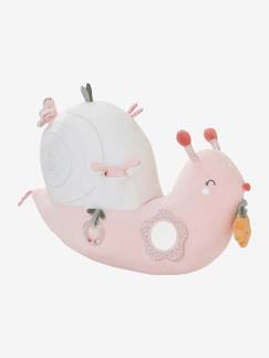 Brinquedos-Primeira idade-Peluche grande caracol, País cor-de-rosa