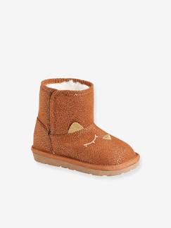 Calçado-Calçado bebé (17-26)-Bebé caminha menina (19-26)-Botas com forro em pelo, para bebé menina