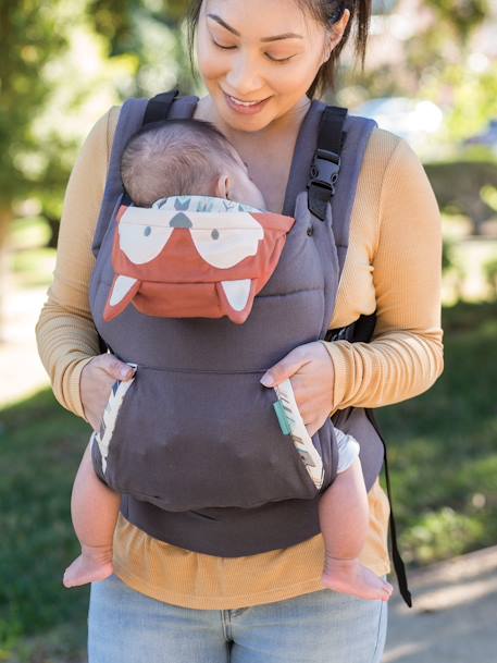 Porta-bebé Cuddle up, da INFANTINO cinzento+LARANJA ESCURO BICOLOR/MULTICO 