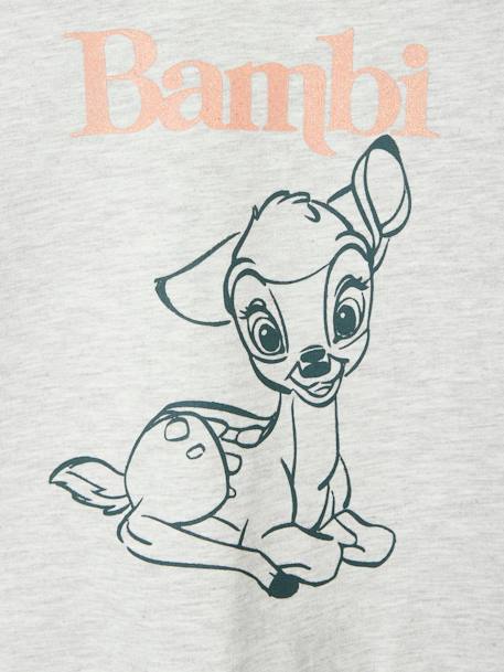 Sweat para criança, Bambi da Disney® CINZENTO MEDIO LISO COM MOTIVO 