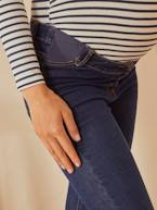 Jeans skinny, para grávida AZUL ESCURO LISO 