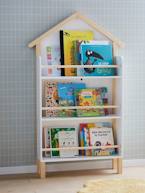 Estante de livros Montessori, Bord de Mer BRANCO CLARO LISO 