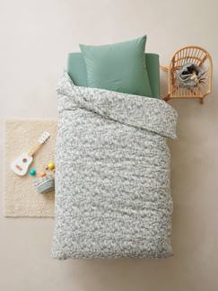 Têxtil-lar e Decoração-Roupa de cama criança-Conjunto capa de edredon + fronha de almofada para criança, Tropical, Basics