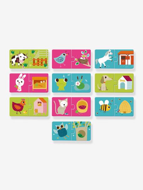 Puzzle Duo Habitat - da DJECO multicolor 