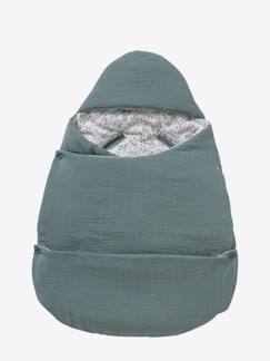 Personalizáveis-Bebé 0-36 meses-Blusões, ninhos-Ninho transformável, em gaze de algodão