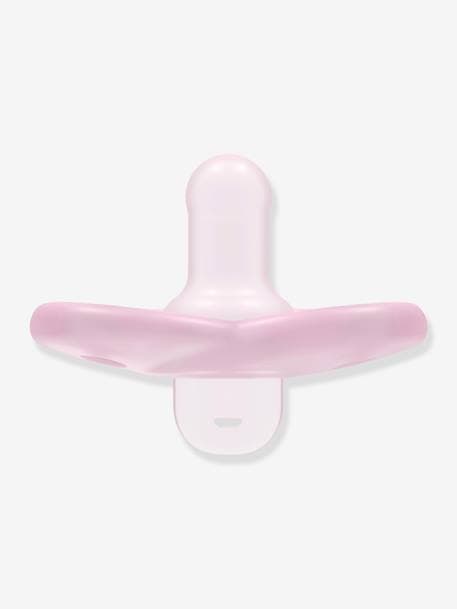 Lote de 2 chupetas para recém-nascido, Philips AVENT Soothie Coeur AZUL CLARO LISO+ROSA CLARO LISO 