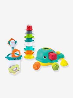 -Conjunto de banho com 3 brinquedos, da INFANTINO