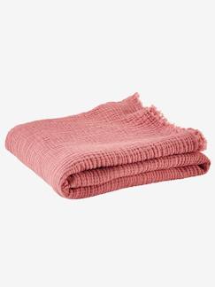 Girly Vichy-Têxtil-lar e Decoração-Roupa de cama criança-Manta em gaze de algodão biológico