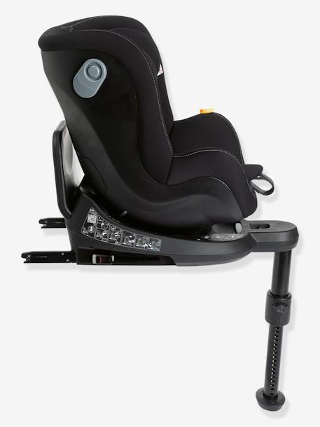 Cadeira-auto rotativa CHICCO Seat2Fit i-Size, 45 a 105 cm, equivalência ao grupo 0+/1 PRETO ESCURO LISO 