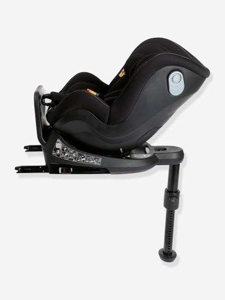 Cadeira-auto rotativa CHICCO Seat2Fit i-Size, 45 a 105 cm, equivalência ao grupo 0+/1 PRETO ESCURO LISO 