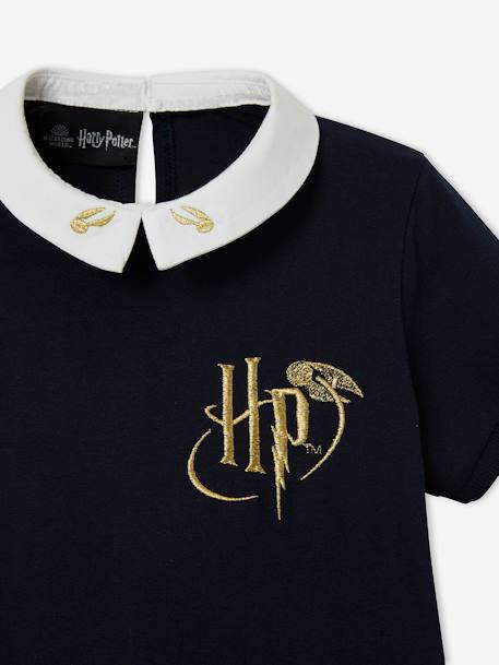 Vestido Harry Potter®, para criança AZUL ESCURO LISO COM MOTIVO 